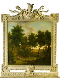 Paesaggio con figure, 1757