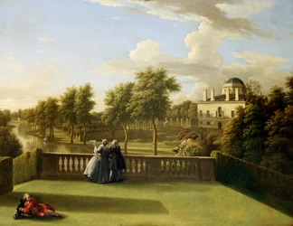 Vista dalla Terrazza della Cascata, Chiswick