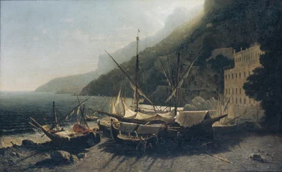 Vista su Amalfi, Baia di Salerno
