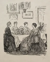 La domanda annuale - Dove andremo, 1865