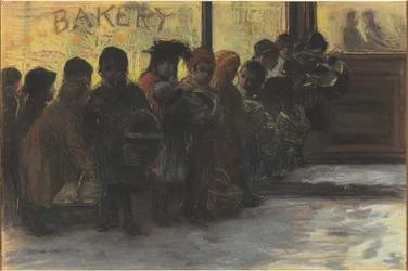 Fila per il pane