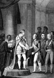I visitatori illustri, 1815