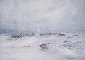 Una bufera sul Barriera, illustrazione da 