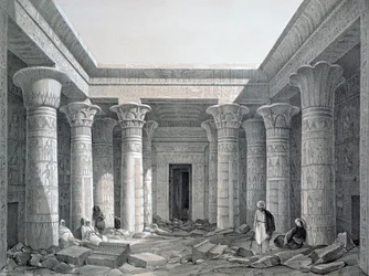 Corte del Grande Tempio, Philae, Egitto