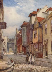 Church Street, guardando a nord