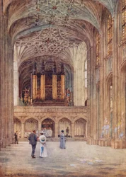 La navata della Cappella di San Giorgio