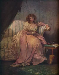 Signora Morland di George Morland, XVIII secolo, 1913