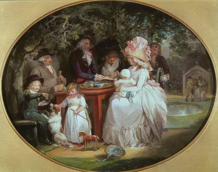 Il giardino del tè, 1790