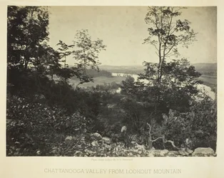 Valle di Chattanooga da Lookout Mountain