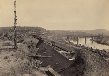 Le difese del ponte di Etawah