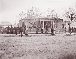 Quartier generale del generale Sherman o Thomas, Chattanooga, ca. 1864