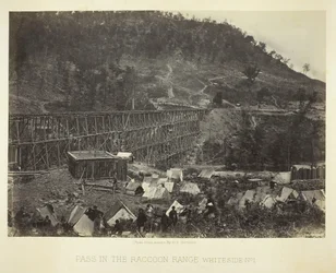 Passo nella catena del Raccoon, Whiteside No. 1, 1864
