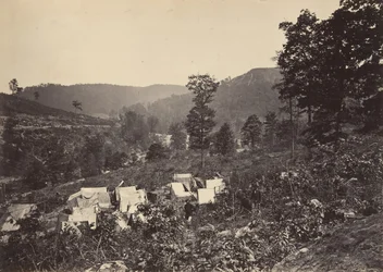 Passo nella catena del Raccoon, Whiteside No. 2, anni 1860