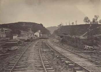Il Passo di Allatoona guardando a nord, Georgia, 1860s