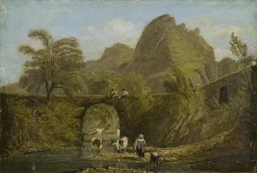 Roccia e ponte di Dynas