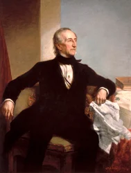 Ritratto ufficiale del Presidente John Tyler di George P. A. Healy