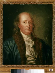 Ritratto di FRANKLIN Benjamin, 1846 circa (olio su tela)