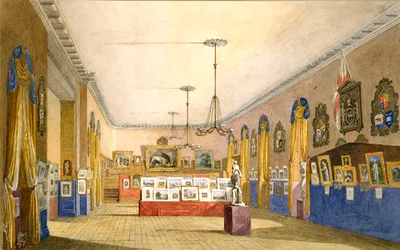 Una mostra al vecchio municipio, Oxford