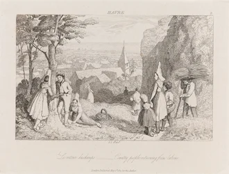 Ritorno dal lavoro, Havre, c.1821