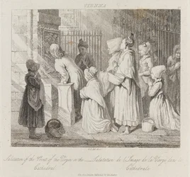 Vergine salutante, Vienna, c.1821
