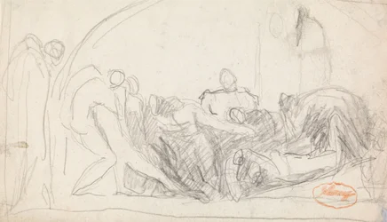 Studio di composizione di figure 22