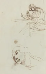 Studi di figure (verso)