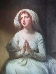 Lady Hamilton in preghiera