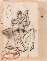 Figura classica seduta