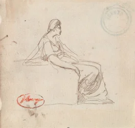 Donna seduta