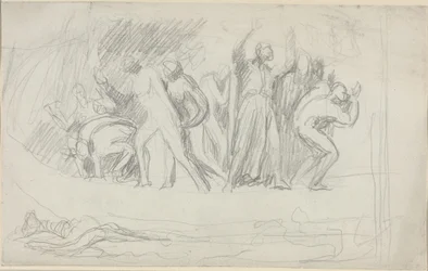 Studio per "Il diluvio"