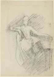 Studio di una donna seduta