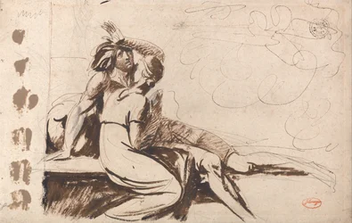 Due amanti (Uomo che si risveglia da un sogno)