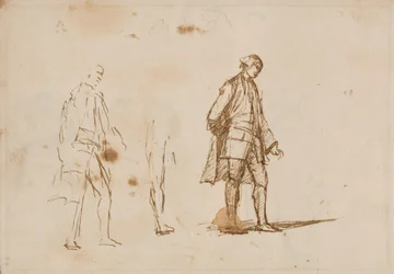 Due studi su una figura maschile