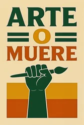 Art or Die-Spanish alt, 2024 (acrilico su tela)