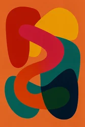 Equilibrio nel caos, 2025 (acrilico su tela)