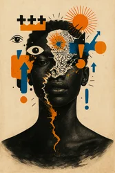 Oltre la sopravvivenza, 2025 (acrilico su tela)