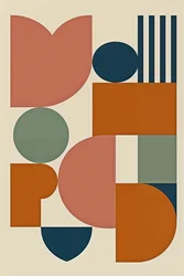 Geometria di sé, 2025 (acrilico su tela)