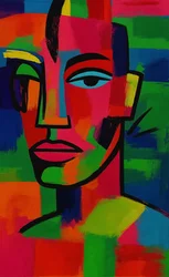 Riflessi di colore, 2025 (acrilico su tela)