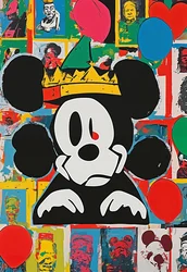 Giocosità reale, 2024 (acrilico su tela)