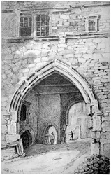Veduta della Porta di Re Giovanni nell
