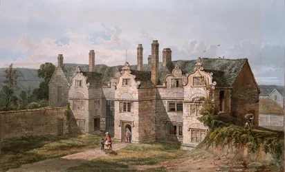 Veduta di Trerice, Cornovaglia