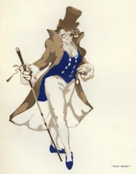 Illustrazione per The Happy Hypocrite di Max Beerbohm