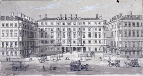 Stazione di Euston Square, Londra, c. 1838