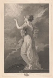 Finestra Ovest della Cappella, New College Oxford: Le Virtù - Speranza