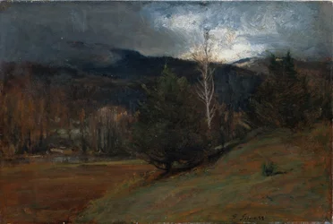 Novembre negli Adirondacks, c.1885