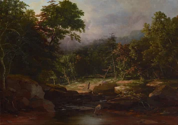 Ruscello in montagna, c.1850