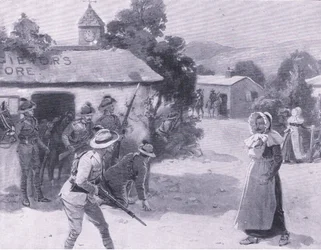 Gli inganni di Bethune, da Dopo Pretoria: La guerra di guerriglia pubblicata da Harmsworth Bros Limited, 1901