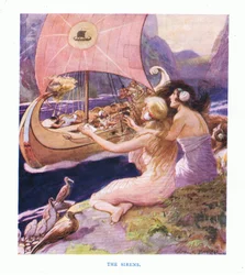 Le Sirene, da Gli Eroi pubblicato da George Allen e Unwin 1929