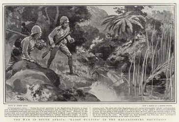 La guerra in Sudafrica, caccia al Kloof nelle montagne del Magaliesberg