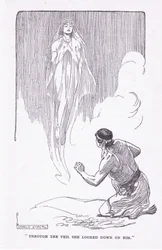 Attraverso il velo lo guardava, da Gli Eroi pubblicato da George Allen e Unwin 1929
